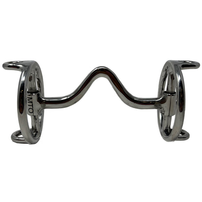 Gag Bridle -  Solid Port Bit