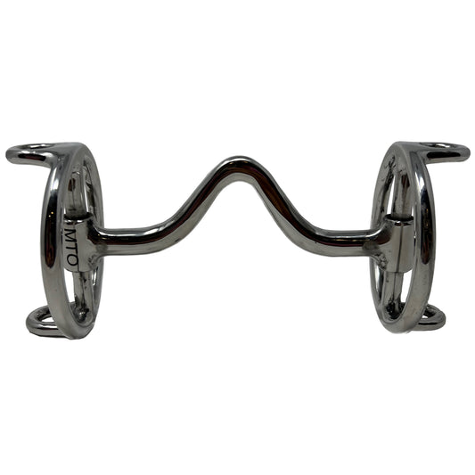 Gag Bridle -  Solid Port Bit