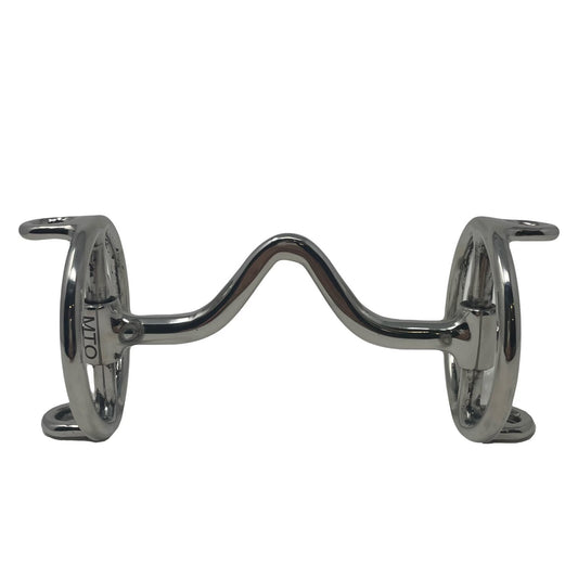 Gag Bridle -  Solid Port Bit