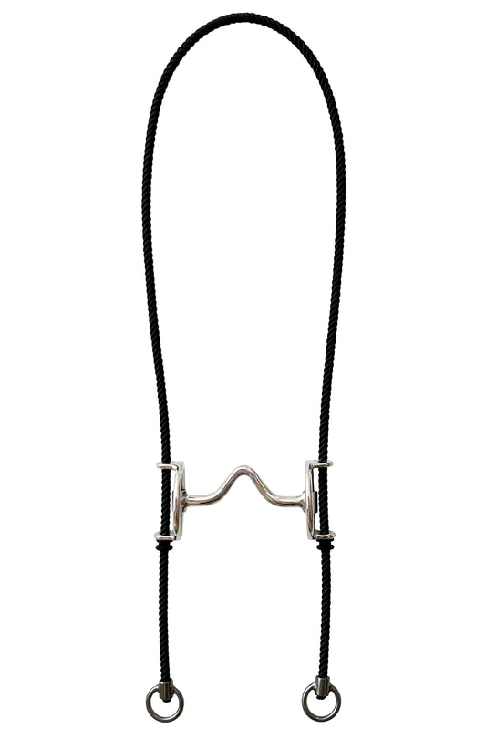 Gag Bridle -  Solid Port Bit